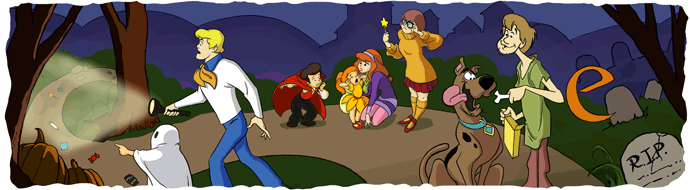2010년 10월 31일 구글 로고 사용자 삽입 이미지