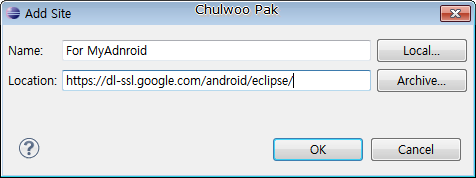[Eclipse] Install New Software