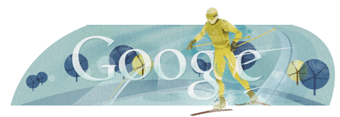 [Google Logo] 2010 밴쿠버 동계 올림픽(크로스컨트리 스킹(Cross-County Skiing))