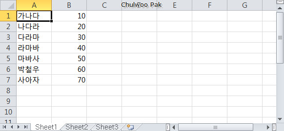 [Excel] 데이터 표로 동적 범위 활용하기